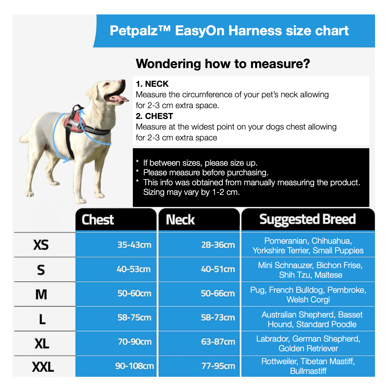 PetPalz™ EasyOn Harness